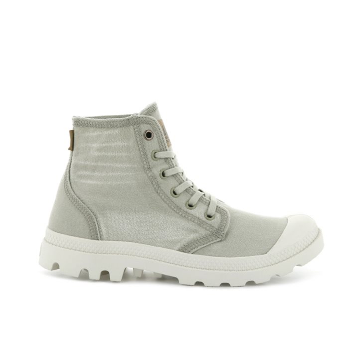 Dámské Boty Palladium Palladenim Světle Zelene | CZ BAZ-28P